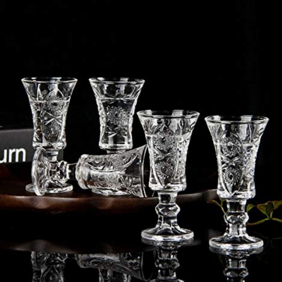 . Other - Unique Carved Shot Glasses